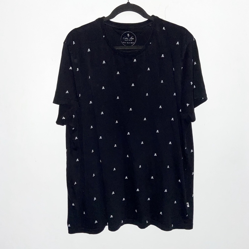 Vintage T shirt W skull pattern M​​​​​